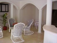 Terrace of the Hotel VILLAS DEL MAR - Pedernales - Dominican Republic